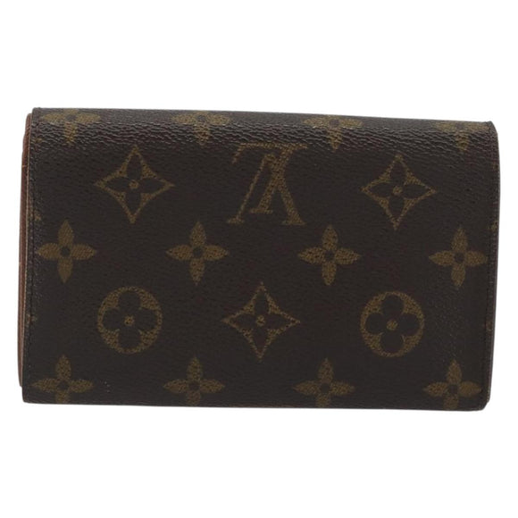 LOUIS VUITTON Monogram Portefeuille Tresor Bifold Wallet M61736 LV Auth 194277A
