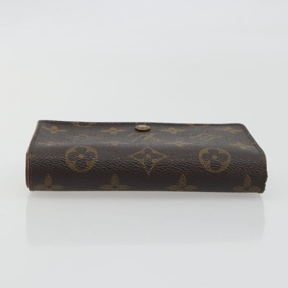 LOUIS VUITTON Monogram Portefeuille Tresor Bifold Wallet M61736 LV Auth 194277A