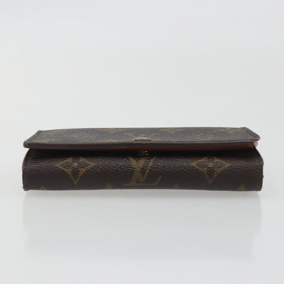 LOUIS VUITTON Monogram Portefeuille Tresor Bifold Wallet M61736 LV Auth 194277A