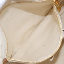 PRADA Canapa GM Tote Bag Straw Beige Gold Auth 194284-25