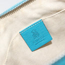GUCCI Soho Hand Bag Leather Blue Silver 340618 Auth 194286A-18