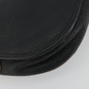 Christian Dior Shoulder Bag Leather Black Gold Auth 194288A-16