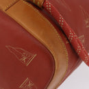 LOUIS VUITTON LV Cup Saint Tropez Shoulder Bag Red M80026 LV Auth 194290-11