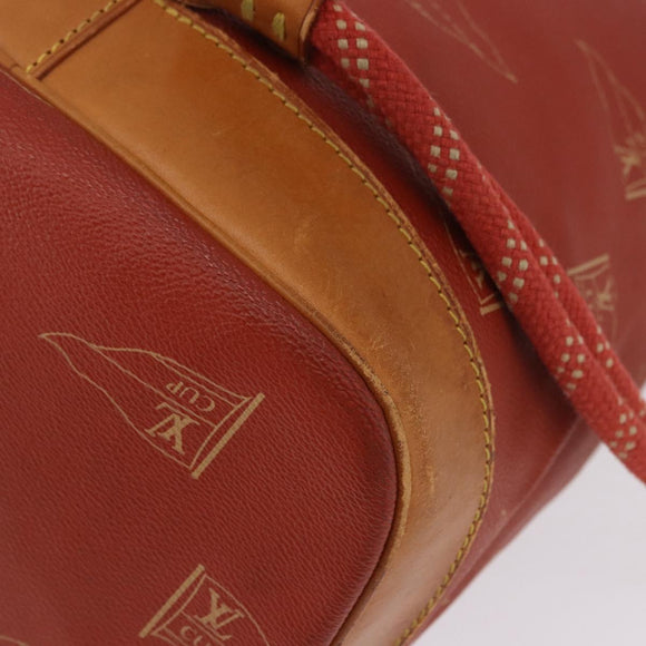LOUIS VUITTON LV Cup Saint Tropez Shoulder Bag Red M80026 LV Auth 194290