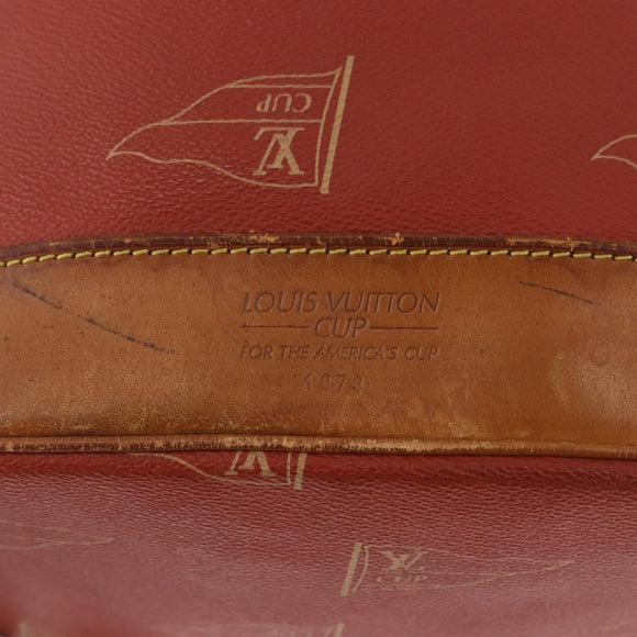 LOUIS VUITTON LV Cup Saint Tropez Shoulder Bag Red M80026 LV Auth 194290