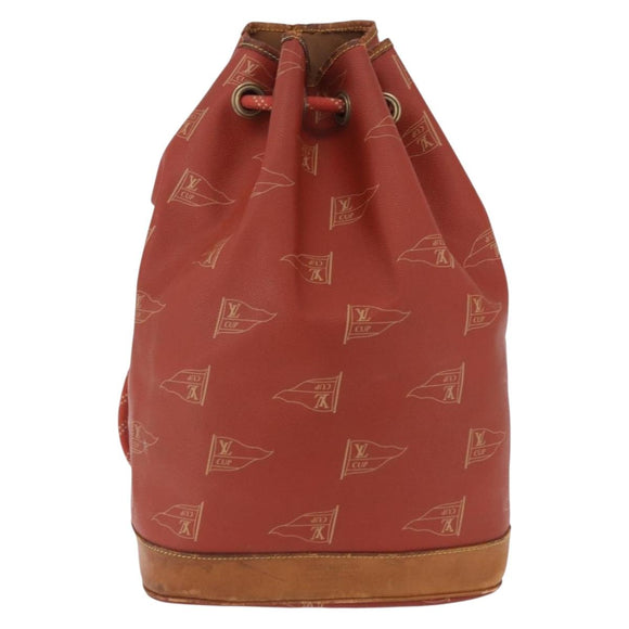 LOUIS VUITTON LV Cup Saint Tropez Shoulder Bag Red M80026 LV Auth 194290