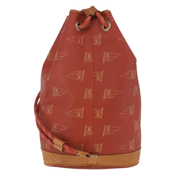 LOUIS VUITTON LV Cup Saint Tropez Shoulder Bag Red M80026 LV Auth 194290