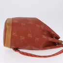 LOUIS VUITTON LV Cup Saint Tropez Shoulder Bag Red M80026 LV Auth 194290-4