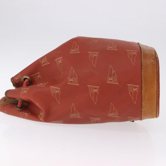 LOUIS VUITTON LV Cup Saint Tropez Shoulder Bag Red M80026 LV Auth 194290
