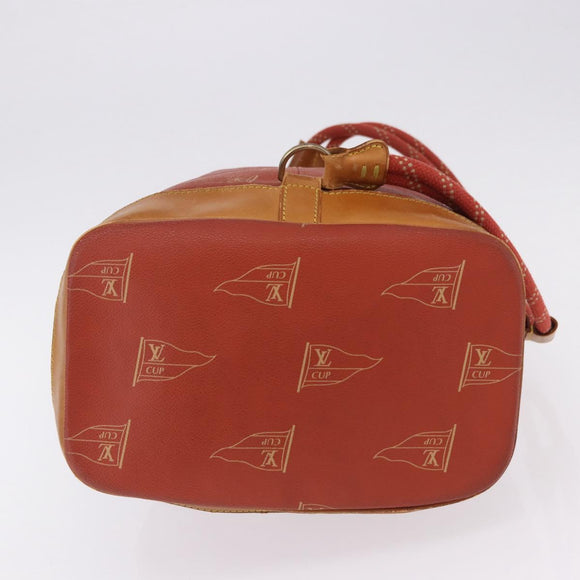 LOUIS VUITTON LV Cup Saint Tropez Shoulder Bag Red M80026 LV Auth 194290