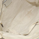 GUCCI GG Canvas Web Sherry Line Shoulder Bag Beige Gold 257065 Auth 194292-11