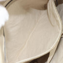 GUCCI GG Canvas Web Sherry Line Shoulder Bag Beige Gold 257065 Auth 194292-22