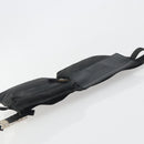 GUCCI GG Canvas Waist Bag Black Silver 28566 Auth 194295-6