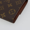 LOUIS VUITTON Monogram Porte Tresor International Wallet M61215 LV Auth 194302A-15