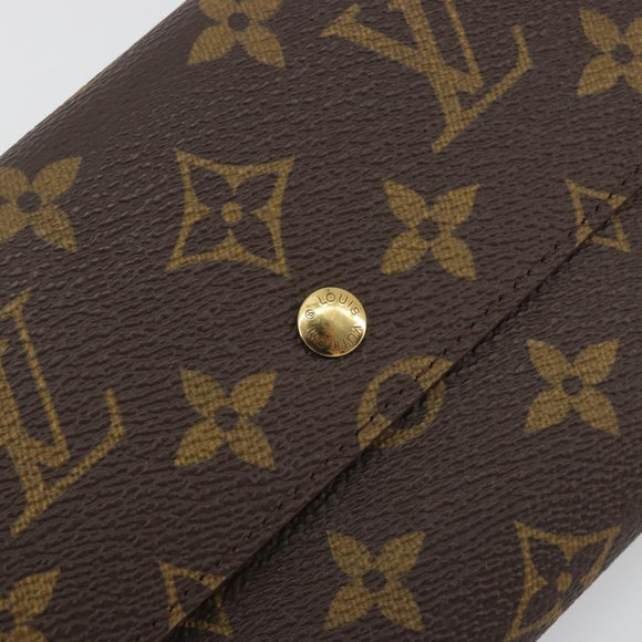 LOUIS VUITTON Monogram Porte Tresor International Wallet M61215 LV Auth 194302A