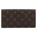 LOUIS VUITTON Monogram Porte Tresor International Wallet M61215 LV Auth 194302A-2
