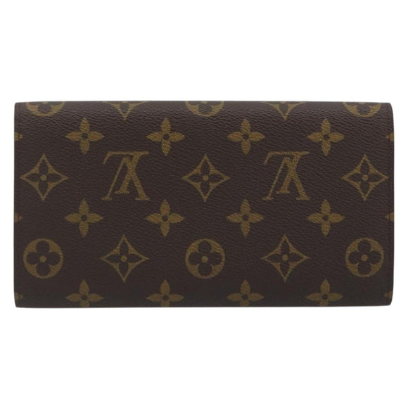 LOUIS VUITTON Monogram Porte Tresor International Wallet M61215 LV Auth 194302A