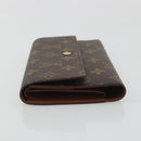 LOUIS VUITTON Monogram Porte Tresor International Wallet M61215 LV Auth 194302A-4