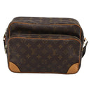 LOUIS VUITTON Monogram Nile Shoulder Bag M45244 LV Auth 194303A-13