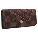 LOUIS VUITTON Damier Ebene Multicles 4 Key Case N63082 Auth 194304M-1