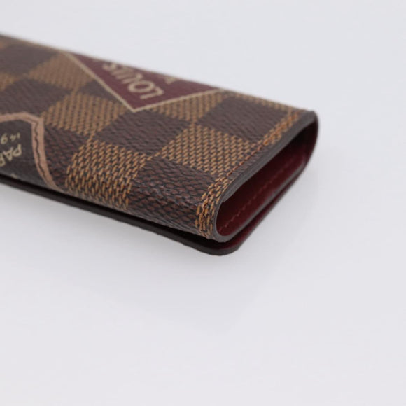 LOUIS VUITTON Damier Ebene Multicles 4 Key Case N63082 Auth 194304M