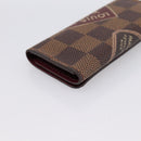 LOUIS VUITTON Damier Ebene Multicles 4 Key Case N63082 Auth 194304M-16