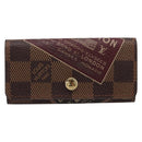 LOUIS VUITTON Damier Ebene Multicles 4 Key Case N63082 Auth 194304M-13