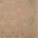 HERMES Carre 90 Scarf ”LES DANSEUSES” Silk Pink Auth 194306M-18