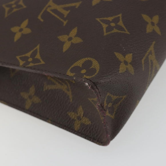 LOUIS VUITTON Monogram Poche Toilette 26 Pouch M47542 LV Auth 194309