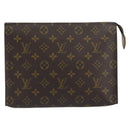 LOUIS VUITTON Monogram Poche Toilette 26 Pouch M47542 LV Auth 194309-13