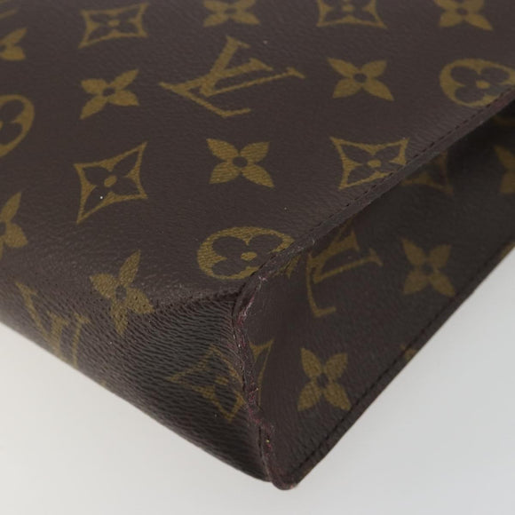 LOUIS VUITTON Monogram Poche Toilette 26 Pouch M47542 LV Auth 194309