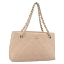 CHANEL Matelasse Chain Hand Bag Lamb Skin Pink Silver CC Auth 194311A-1