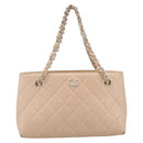 CHANEL Matelasse Chain Hand Bag Lamb Skin Pink Silver CC Auth 194311A-2