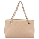 CHANEL Matelasse Chain Hand Bag Lamb Skin Pink Silver CC Auth 194311A-3