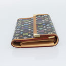 LOUIS VUITTON Monogram Multicolor Porte Tresor International M92658 Auth 194312A-5