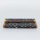 LOUIS VUITTON Monogram Multicolor Porte Tresor International M92658 Auth 194312A-7