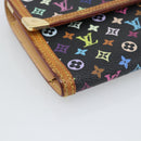 LOUIS VUITTON Monogram Multicolor Porte Tresor International M92658 Auth 194312A-9