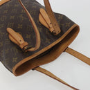LOUIS VUITTON Monogram Bucket PM Shoulder Bag M42238 LV Auth 194314-6