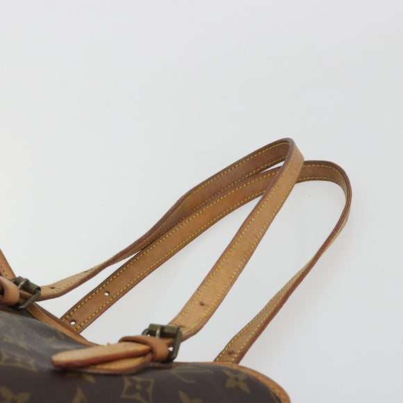 LOUIS VUITTON Monogram Bucket PM Shoulder Bag M42238 LV Auth 194314