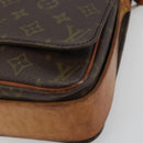LOUIS VUITTON Monogram Cartouchiere GM Shoulder Bag M51252 LV Auth 194315-9