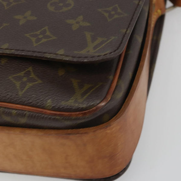 LOUIS VUITTON Monogram Cartouchiere GM Shoulder Bag M51252 LV Auth 194315