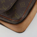 LOUIS VUITTON Monogram Cartouchiere GM Shoulder Bag M51252 LV Auth 194315-14