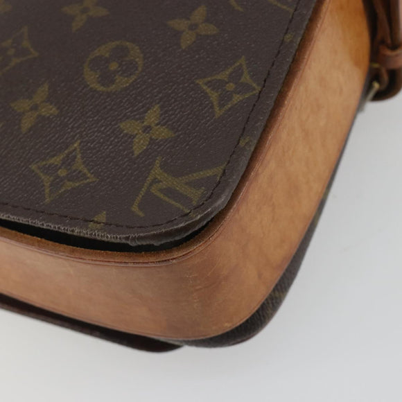 LOUIS VUITTON Monogram Cartouchiere GM Shoulder Bag M51252 LV Auth 194315