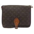 LOUIS VUITTON Monogram Cartouchiere GM Shoulder Bag M51252 LV Auth 194315-13