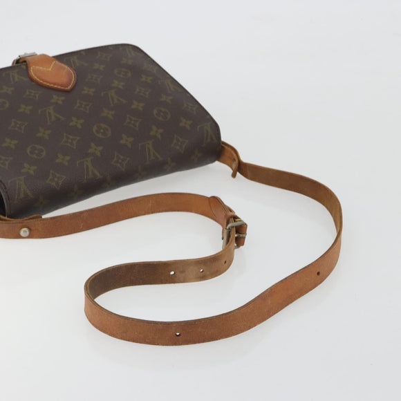 LOUIS VUITTON Monogram Cartouchiere GM Shoulder Bag M51252 LV Auth 194315