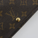LOUIS VUITTON Porte Monnaie Billets Tresor Wallet M61730 LV Auth 194316A-17