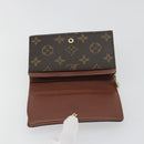 LOUIS VUITTON Porte Monnaie Billets Tresor Wallet M61730 LV Auth 194316A-9