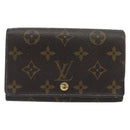 LOUIS VUITTON Porte Monnaie Billets Tresor Wallet M61730 LV Auth 194316A-13
