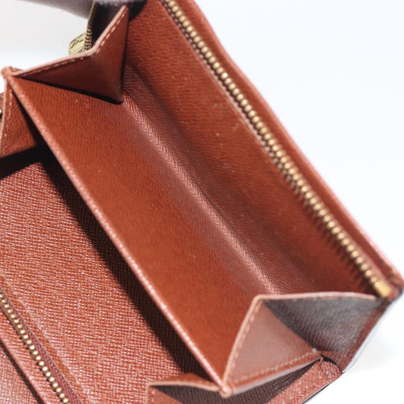 LOUIS VUITTON Porte Monnaie Billets Tresor Wallet M61730 LV Auth 194316A