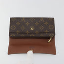 LOUIS VUITTON Pochette Porte Monnaie Credit Long Wallet M61726 LV Auth 194317A-13